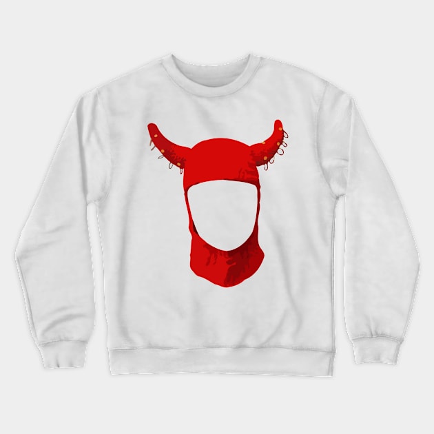 satan hat Crewneck Sweatshirt by Kaine Ability